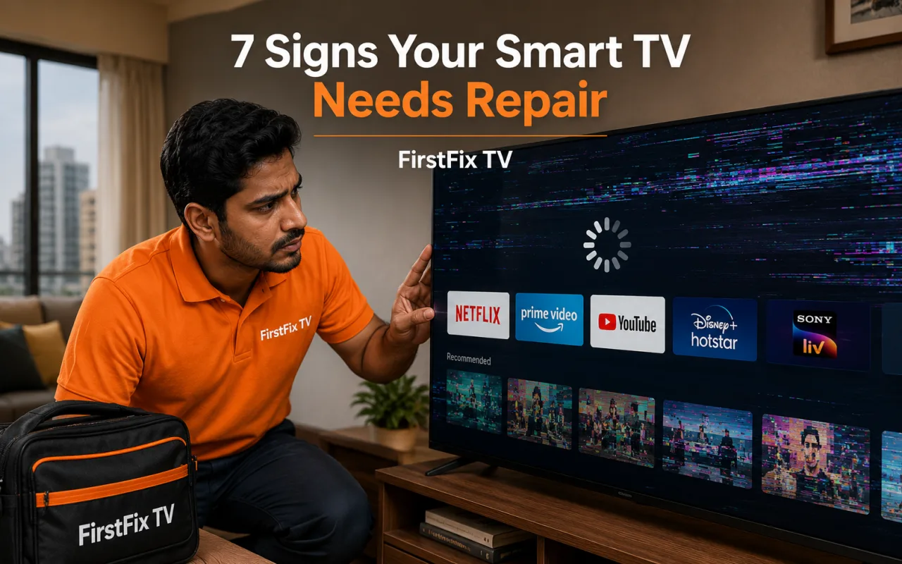7 Signs Your Smart TV Needs Professional Repair