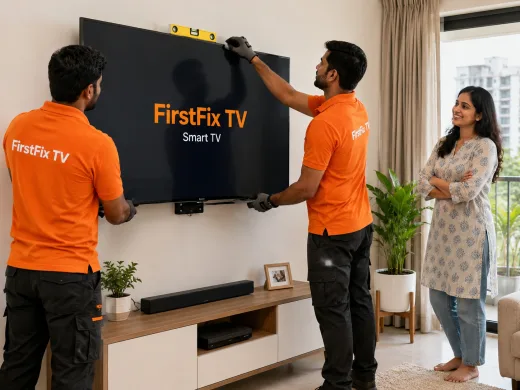 Professional Wall Mounting — FirstFix TV