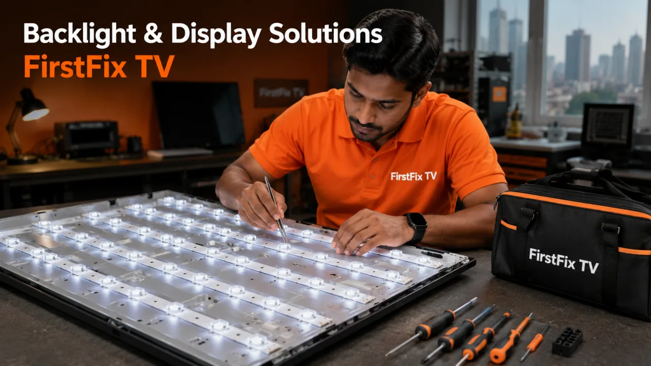 Backlight & Display Solutions by FirstFix TV in Mumbai